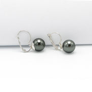 SILVER HEMATITE EARRINGS #BE8809-12_S-HEM (SG13)