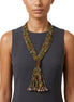 40" Multi-strand Beaded Tassel Necklace #N3101-MULTI-2