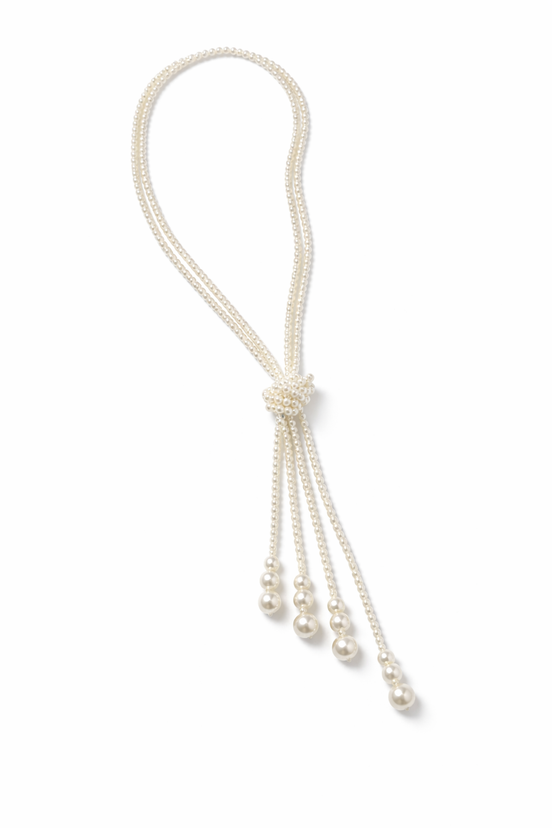 Timeless 54" Hand-Knotted Long Pearl Rope Necklace#ADX0291461 (Mod)
