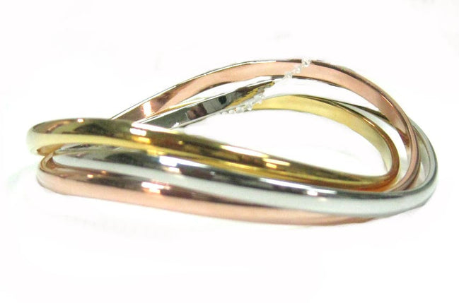 HB403-3 INTER LOCK BRACELET ASSORTED (DF3-4)