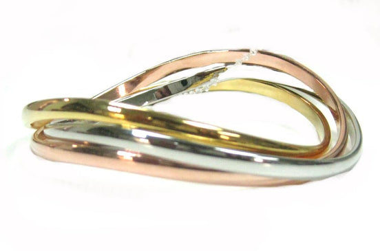 HB403-3 INTER LOCK BRACELET ASSORTED (DF3-4)