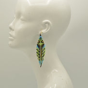 Bohemian Seed Bead Tassel Earring – 4