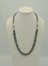 Rainbow Crystal Glass Beads adjustable Necklace #FW1239NVM (U SEC)
