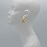Shiny Gold  Hoop Earrings #HNE90911GD(SF16/SC15)
