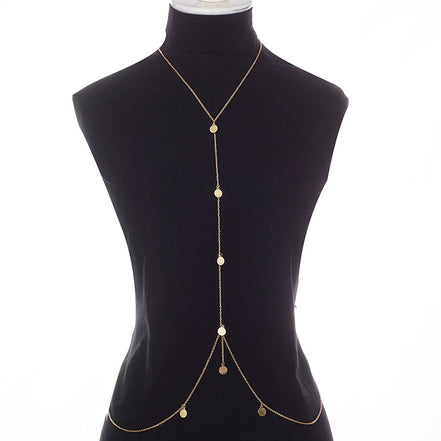 SWR-CP2436 Small round charm body chain