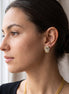 Tazza Women's Gold-Tone Crystal Owl Stud Earrings with Black Eyes, 0.5"#SWKK-3373GLD (GF14)