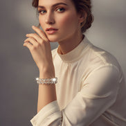 CLEAR HINGED BRACELETS  #F039B_ASST (SD1)