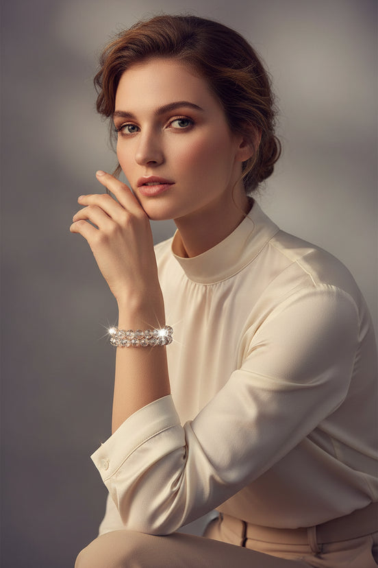 CLEAR HINGED BRACELETS  #F039B_ASST (SD1)