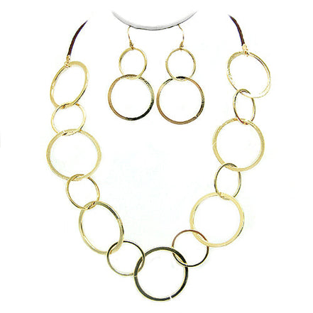 ROUND NECKLACES #HNNE4730_GOLD