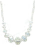 CLEARAB NECKLACES  #N6600_1ROW (QC3/QC3)