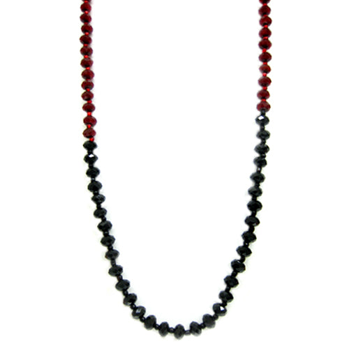 GARNET NECKLACE (B333)