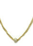 GOLD NECKLACES  #HNN77823_GLD-CRY (ME2)