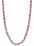 AMETHYST PEARL & CRYSTAL BEAD NECKLACE  #HNN21411_AMY (MH11)