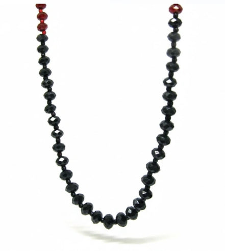 GARNET NECKLACE (B333)