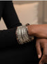SILVER-MULTI ATRISTIC SET OF 8PCS SILVER BANGLES  #PB8794_S-MULTI (PH1)