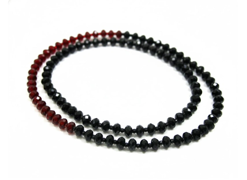 GARNET NECKLACE (B333)