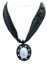 MULTI COLOR BLUE AND BLACK NECKLACES  #RN77941_MULTI (QF9)
