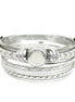 BANGLE SET #RB9681_SILVER (UH1/UG1/28west)