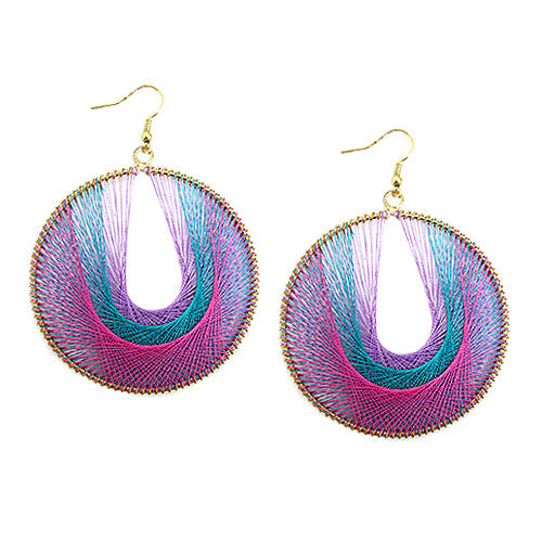 PINK EARRINGS  #RE82102 (QH7)