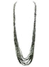 GRAY NECKLACES  #RN77431_BLACK (QE8)