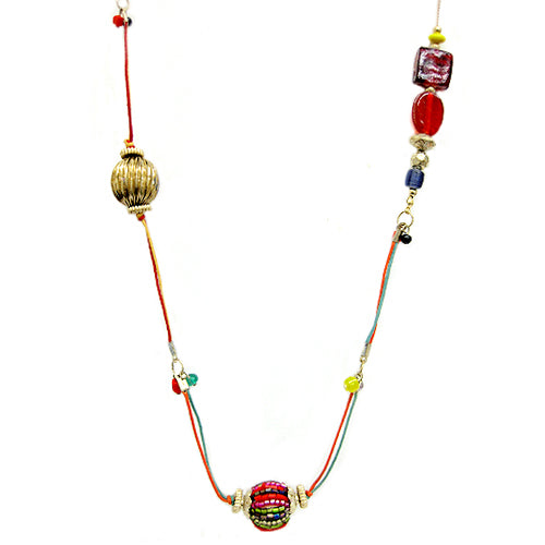 MULTI COLOR NECKLACES  #RN85084_MULTI (QH8)