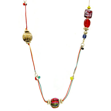 MULTI COLOR NECKLACES  #RN85084_MULTI (QH8)