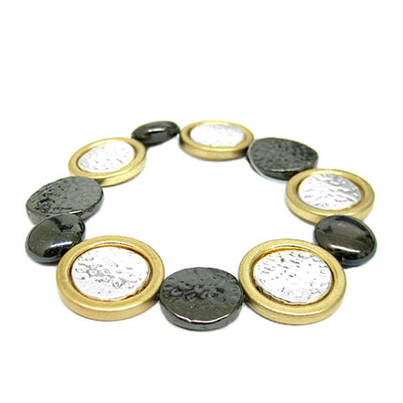 3TONE BRACELET  #SB28580_TRITONE (EG2)