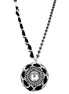 SILVER-BLACK NECKLACES  #SC30069_S-BLACK (FA11)