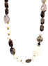 MULTI COLOR BROWN AND NATURAL NECKLACES  #SN30334_NAT-BRW (BC7/B19/COMPUTER)