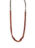 Red and Gold chained Necklace with red String