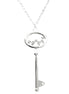 SILVER NECKLACES  #HNN77500_G-CRY