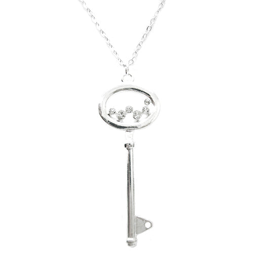 SILVER NECKLACES  #HNN77500_G-CRY