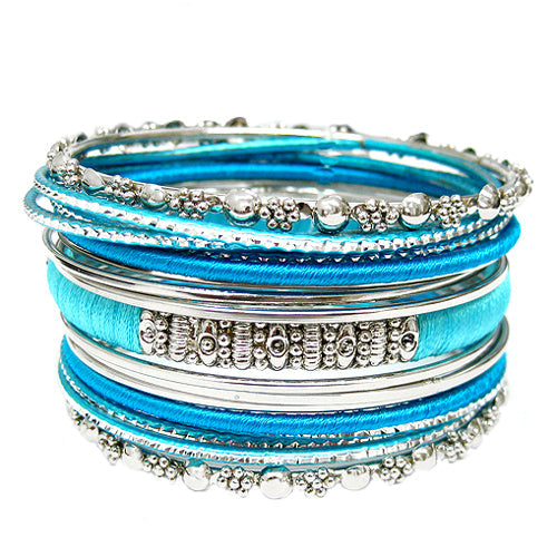 BANGLE SET #VB17216_S-TURQ (RA24/RB24)