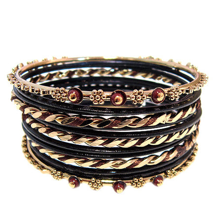 BRACELET #VB17782_G-BROWN (UE6)