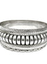 SILVER BANGLE SET  #RB74741-1_SILVER (UD9)