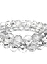 CLEAR HINGED BRACELETS  #F039B_ASST (SD1)