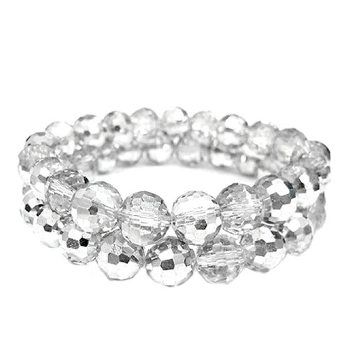 CLEAR HINGED BRACELETS  #F039B_ASST (SD1)